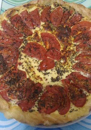 Foto di Caprese cotta e indornata