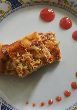 Foto resep Pizza tanpa ulen top banget!!
