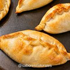 Una foto de 🥟 Empanadas Greco-Árabes 🍆 🇬🇷🇱🇧🇸🇾🇯🇴🇵🇸