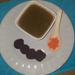 A picture of Healthy Vegetables soup.