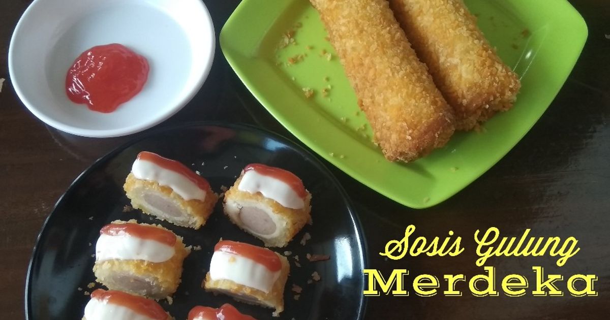 Resep roti merdeka merah putih rumahan enak dan mudah - Cookpad