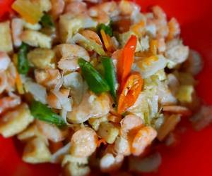 Resep Unik Tumis Danhutel (Udang Tahu Wortel) Ala Warteg