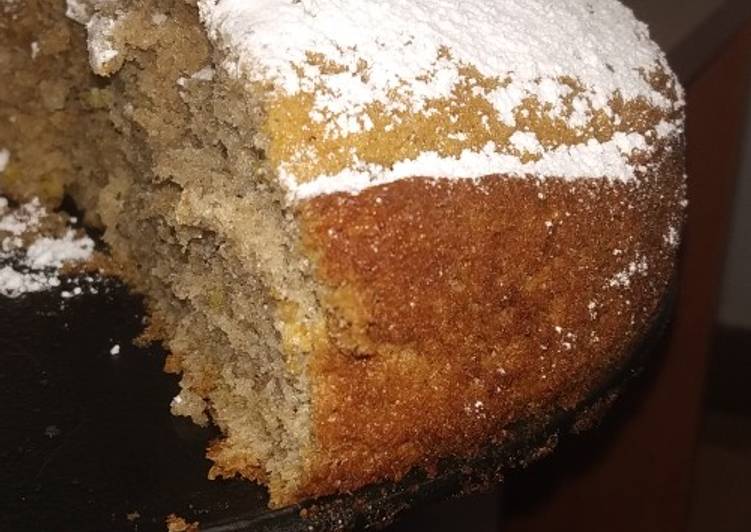 Bizcocho de limón y canela