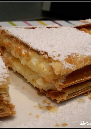 Foto principal de Milhojas de crema pastelera