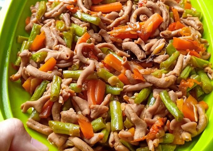Resep Tumis usus ayam, Bisa Manjain Lidah
