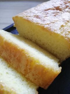 Une photo de Cake citron à l'huile d'olive Bio (recette de MOF cuisine)