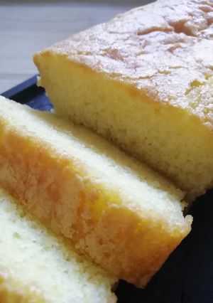 Une photo de Cake citron à l'huile d'olive Bio (recette de MOF cuisine)