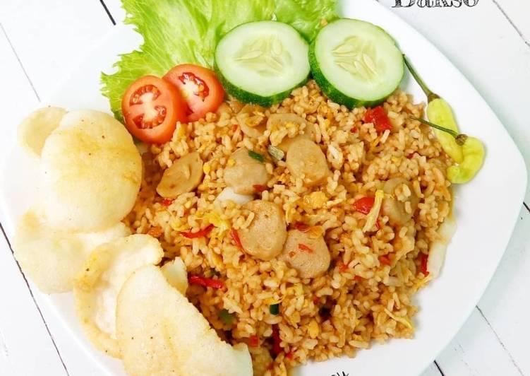 Resep Nasi Goreng Bakso Anti Gagal