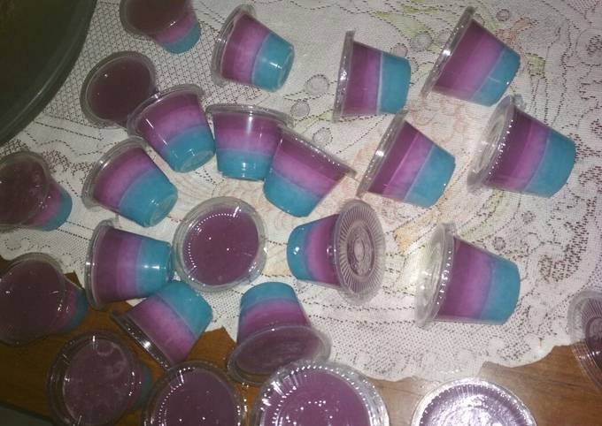 Puding agar2 swallow cantik ala mamara