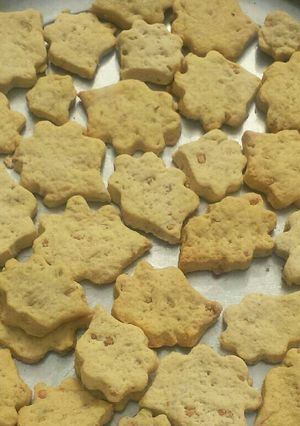 A picture of Groundnut cookies.