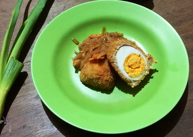 Telur Goreng Barbeque / Chicken Egg’s Ball