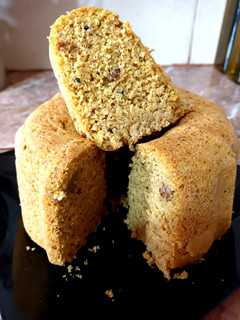 Una foto de Torta de Naranja y Zanahoria Integral olla Essen 😋 #aptodiabeticos#rica #fácil húmeda