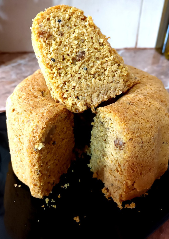 Una foto de Torta de Naranja y Zanahoria Integral olla Essen 😋 #aptodiabeticos#rica #fácil húmeda