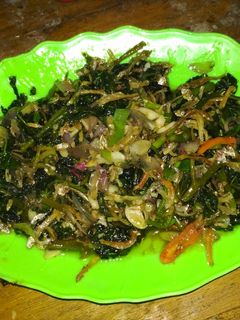 Foto resep Oseng daun pepaya jepang