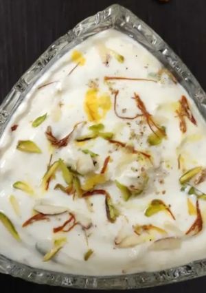 A picture of Shrikhand.