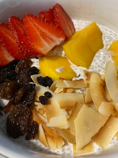 A picture of Easy breakfast chia pudding.