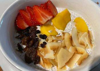 How to Cook Yummy Easy breakfast chia pudding