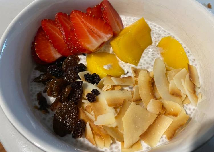 Recipe of Super Quick Homemade Easy breakfast chia pudding