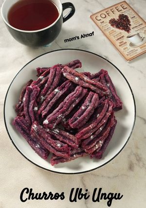 Foto resep Churros ubi ungu