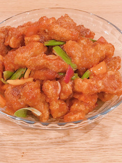 A picture of Sweet and Sour Pork.