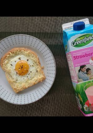 Foto resep Menu Sarapan Sehat Roti Telor Keju