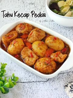 Foto resep Telur Tahu Kecap Pedas