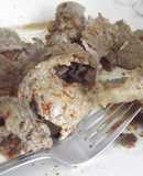 Bistec con chiles y tequila  a lo macho