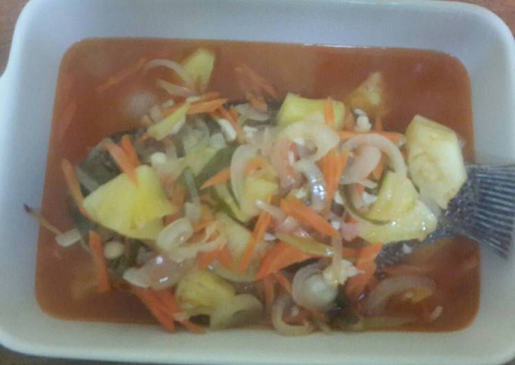 Cara termudah untuk Diet AppetizingGurami asem manis