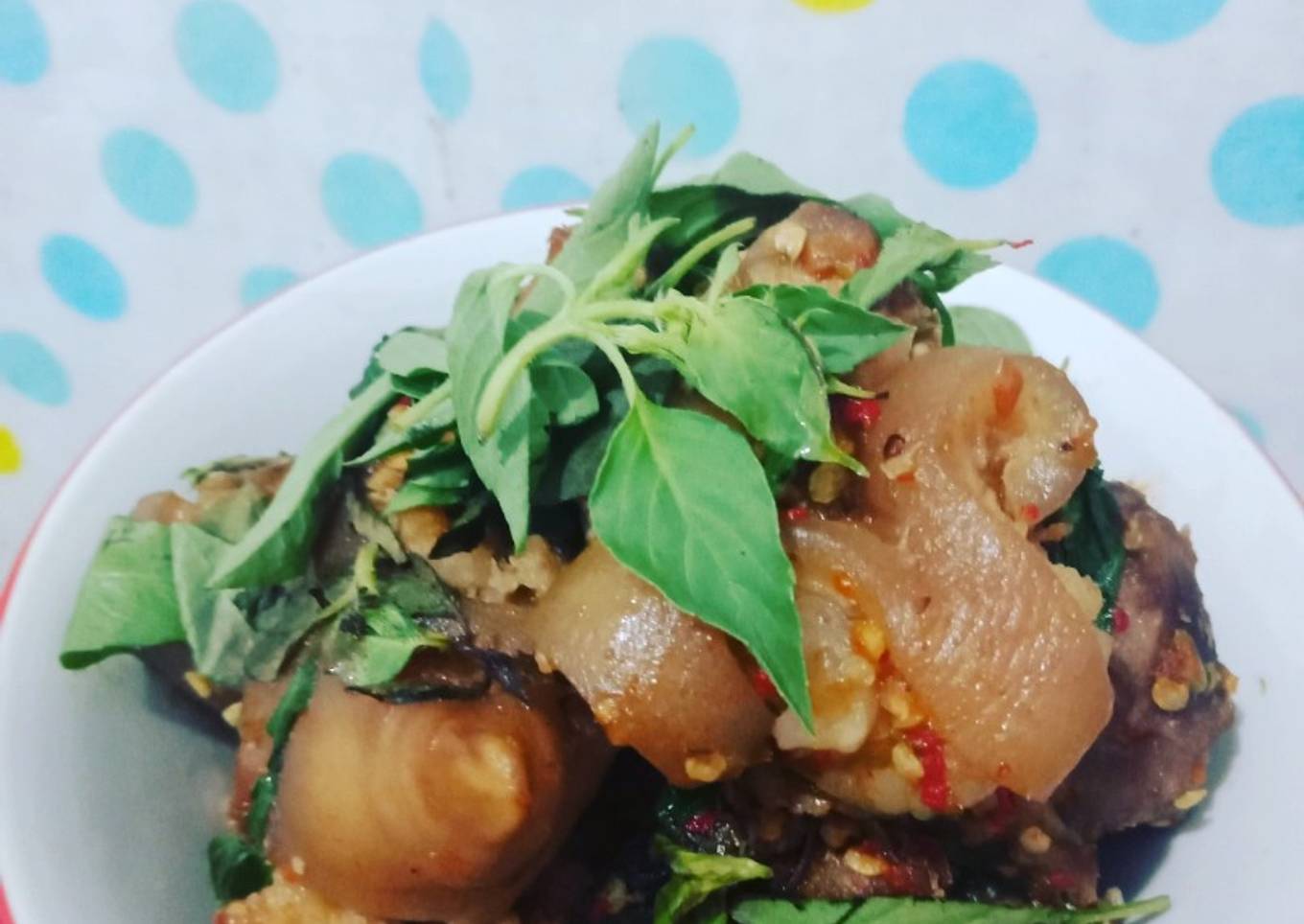 Kikil babi sambal kemangi # nonhalal
