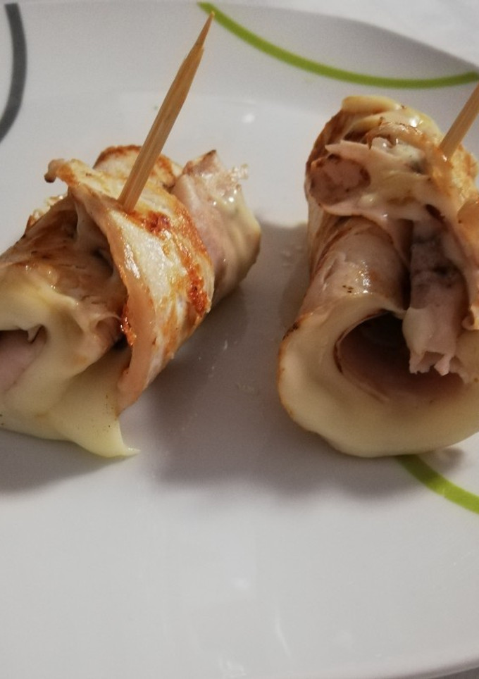 Una foto de Rollitos pollo