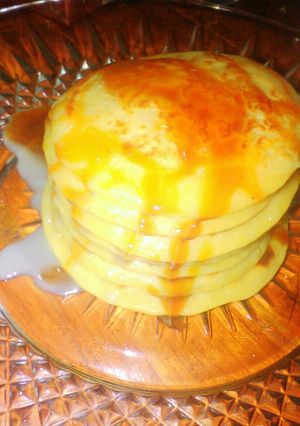 Foto resep Pancake ori with sari kurma al-jazira