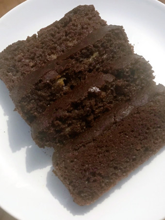 Cara Membuat 19. Pisang Cokelat Pound Cake Ekonomis