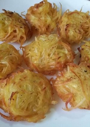 Hình của món Bánh Khoai lang dừa.