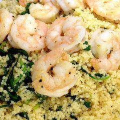 Camarones y Couscous A picture of Camarones y Couscous.
