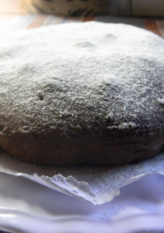 Una foto de Torta de chocolate licuada
