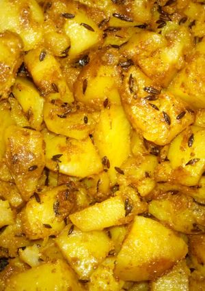 A picture of Cumin potato.