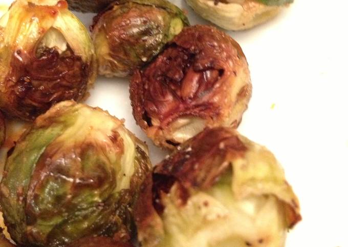 Easiest Way to Prepare Super Quick Homemade Oven Roasted Brussels Sprouts