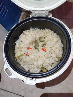 Foto resep Nasi liwet rice cooker