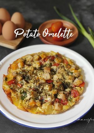 Foto resep Potato Omelette