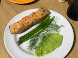 Steak salmon