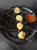 Corn-Spinach Momos