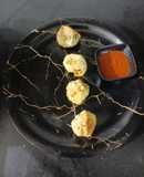Corn-Spinach Momos