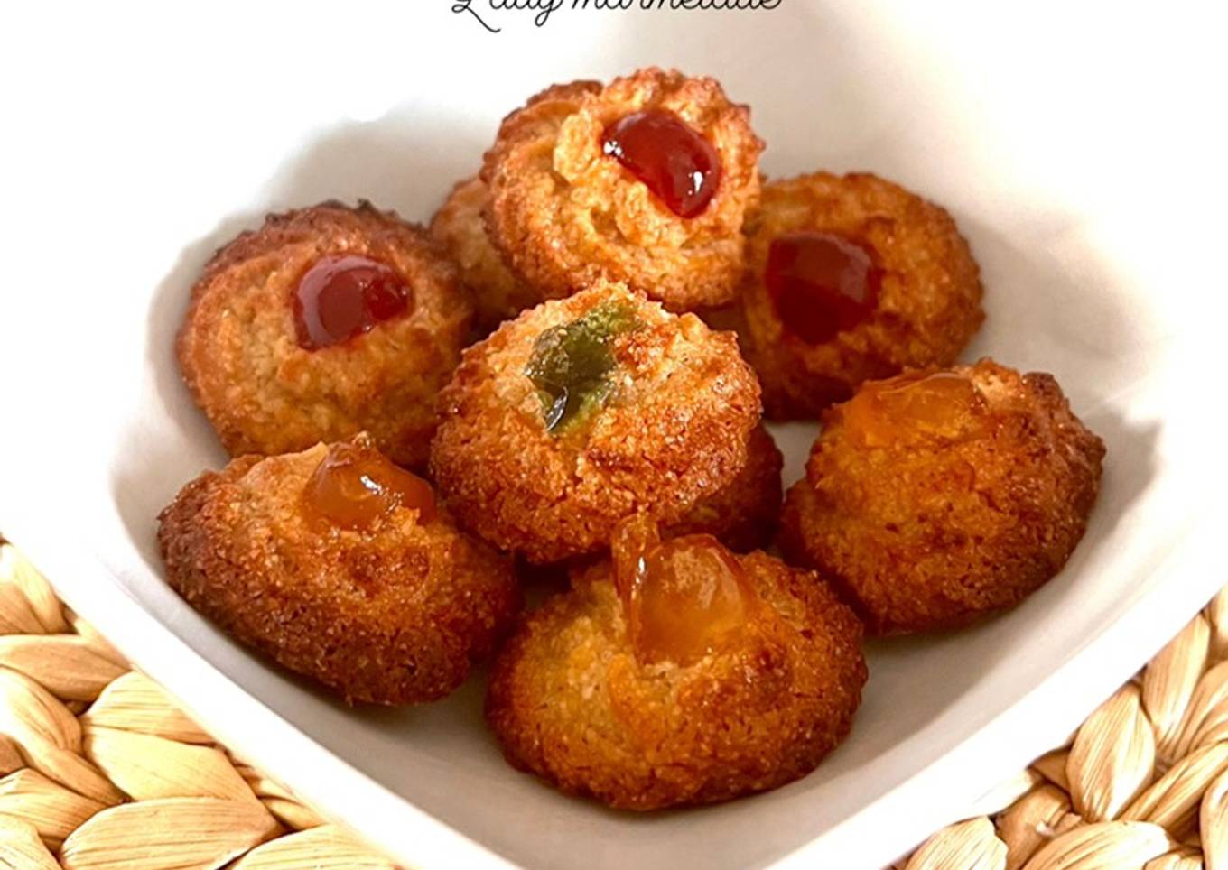 Petits fours pâte d'amandes