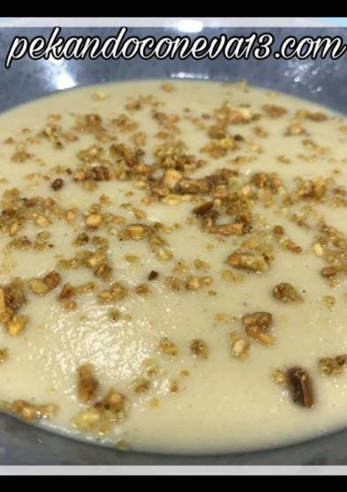 Una foto de Crema de coliflor