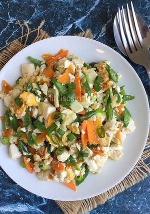 Foto resep Orak Arik Tahu sayuran