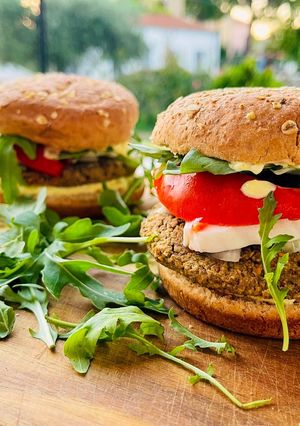 Foto di Hamburger di lenticchie