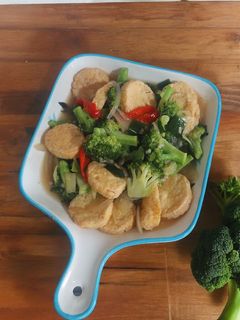 Foto resep Brokoli Tofu Saus Tiram