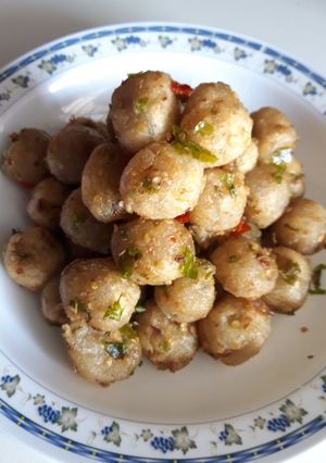 Foto resep Cilok goreng sambel goang