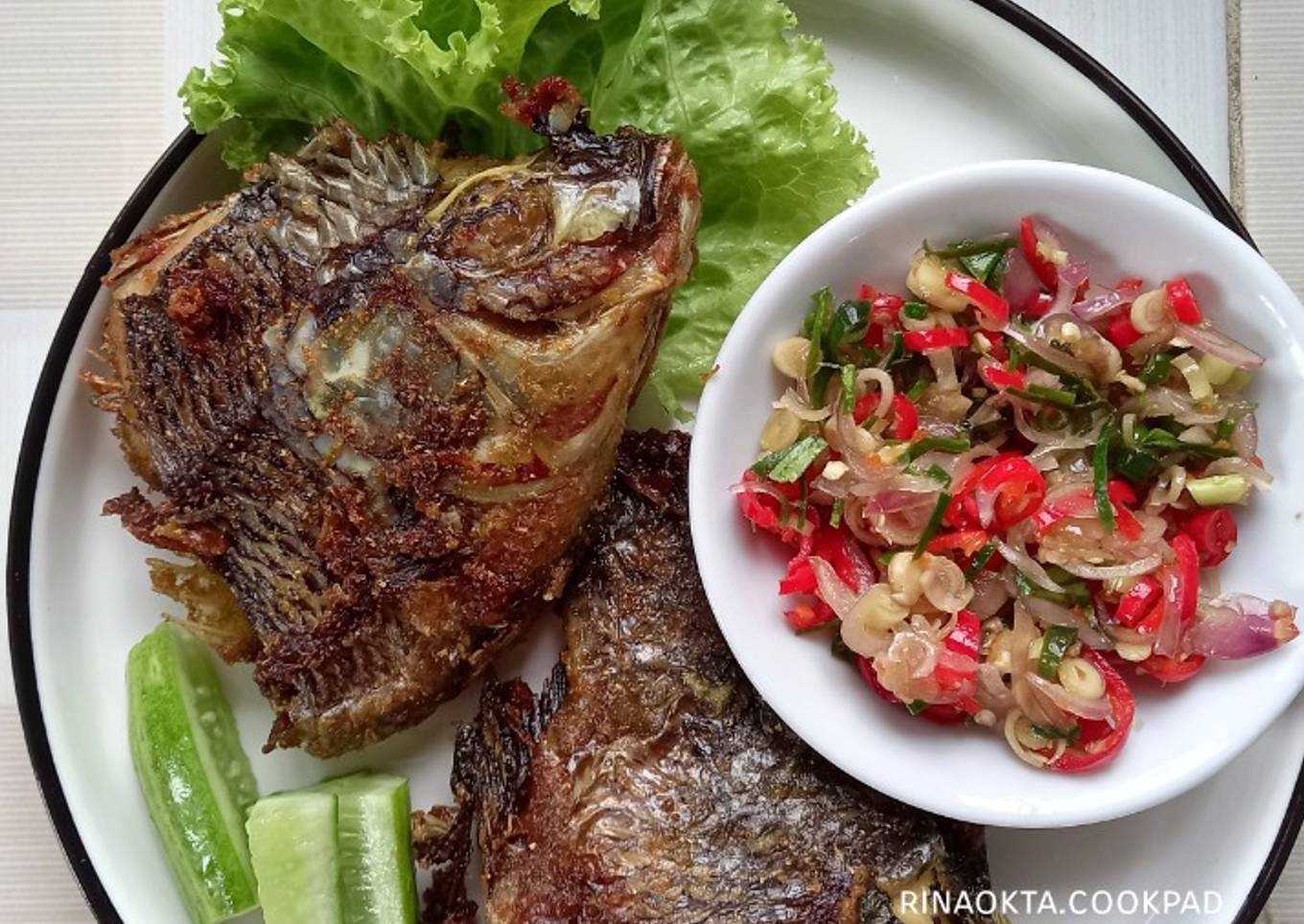 Ikan Mas Sambal Matah