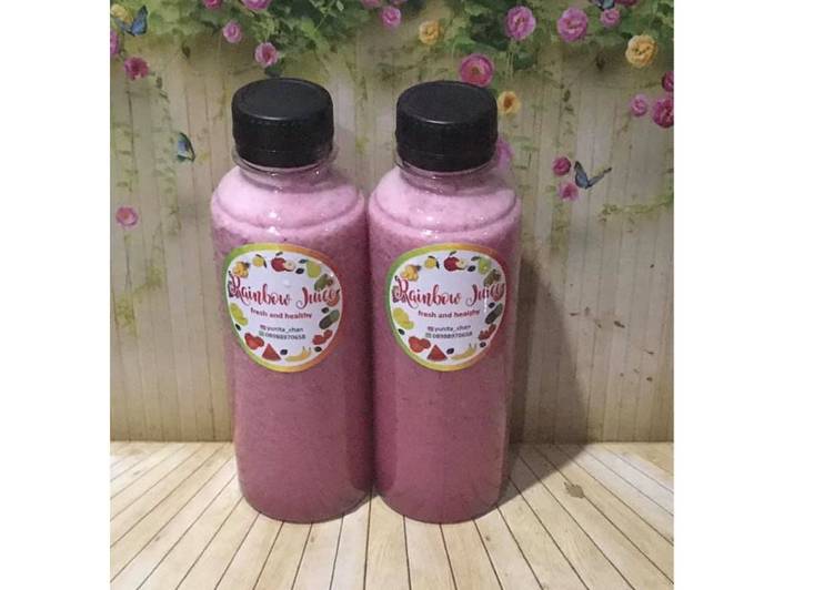 Resep: Makan di DimeDiet Juice Jicama Purple Cabbage Pineapple Nectarine